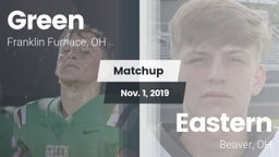 Matchup: Green  vs. Eastern  2019