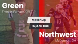 Matchup: Green  vs. Northwest  2020