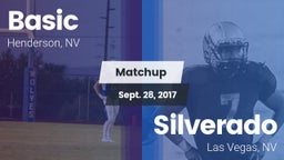 Matchup: Basic  vs. Silverado  2017