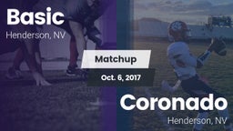 Matchup: Basic  vs. Coronado  2017