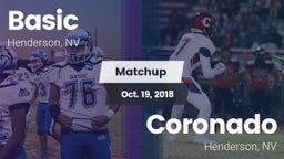 Matchup: Basic  vs. Coronado  2018