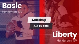 Matchup: Basic  vs. Liberty  2018