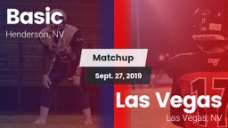 Matchup: Basic  vs. Las Vegas  2019