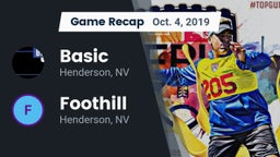 Recap: Basic  vs. Foothill  2019