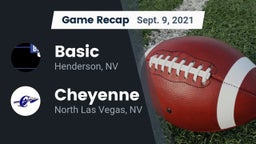 Recap: Basic  vs. Cheyenne  2021