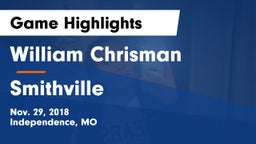 William Chrisman  vs Smithville Game Highlights - Nov. 29, 2018