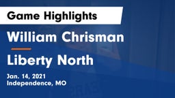 William Chrisman  vs Liberty North  Game Highlights - Jan. 14, 2021