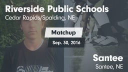 Matchup: Riverside Public vs. Santee  2016