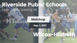 Matchup: Riverside Public vs. Wilcox-Hildreth  2017