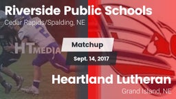 Matchup: Riverside Public vs. Heartland Lutheran  2017