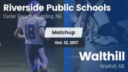 Matchup: Riverside Public vs. Walthill  2017