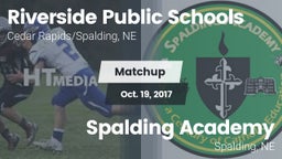Matchup: Riverside Public vs. Spalding Academy  2017