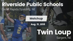 Matchup: Riverside Public vs. Twin Loup  2018