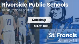 Matchup: Riverside Public vs. St. Francis  2018