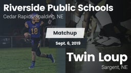 Matchup: Riverside Public vs. Twin Loup  2019