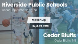 Matchup: Riverside Public vs. Cedar Bluffs  2019