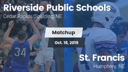 Matchup: Riverside Public vs. St. Francis  2019