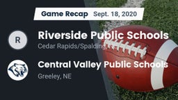 Recap: Riverside Public Schools vs. Central Valley Public Schools 2020