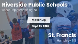 Matchup: Riverside Public vs. St. Francis  2020