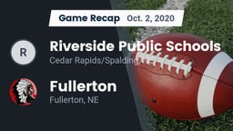 Recap: Riverside Public Schools vs. Fullerton  2020