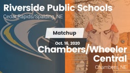 Matchup: Riverside Public vs. Chambers/Wheeler Central  2020