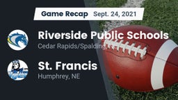 Recap: Riverside Public Schools vs. St. Francis  2021