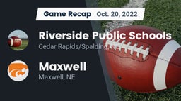 Recap: Riverside Public Schools vs. Maxwell  2022