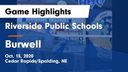 Riverside Public Schools vs Burwell  Game Highlights - Oct. 15, 2020
