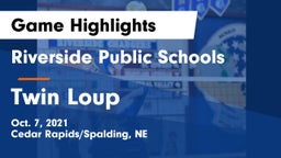 Riverside Public Schools vs Twin Loup  Game Highlights - Oct. 7, 2021