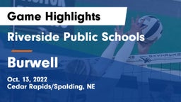 Riverside Public Schools vs Burwell Game Highlights - Oct. 13, 2022