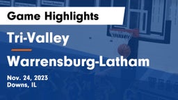 Tri-Valley  vs Warrensburg-Latham  Game Highlights - Nov. 24, 2023