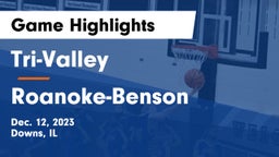 Tri-Valley  vs Roanoke-Benson  Game Highlights - Dec. 12, 2023