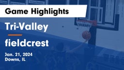 Tri-Valley  vs fieldcrest Game Highlights - Jan. 21, 2024