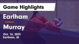 Earlham  vs Murray  Game Highlights - Oct. 16, 2023