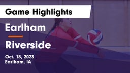Earlham  vs Riverside  Game Highlights - Oct. 18, 2023