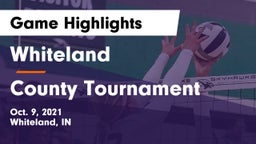 Whiteland  vs County Tournament Game Highlights - Oct. 9, 2021