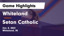 Whiteland  vs Seton Catholic  Game Highlights - Oct. 8, 2022