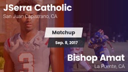 Matchup: JSerra Catholic vs. Bishop Amat  2017