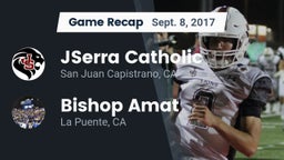 Recap: JSerra Catholic  vs. Bishop Amat  2017