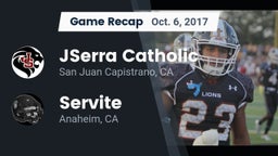 Recap: JSerra Catholic  vs. Servite  2017