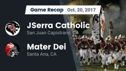 Recap: JSerra Catholic  vs. Mater Dei  2017