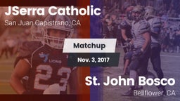 Matchup: JSerra Catholic vs. St. John Bosco  2017