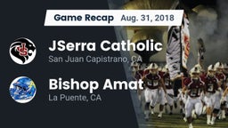 Recap: JSerra Catholic  vs. Bishop Amat  2018