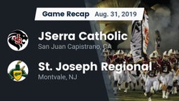 Recap: JSerra Catholic  vs. St. Joseph Regional  2019