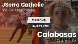 Matchup: JSerra Catholic vs. Calabasas  2019