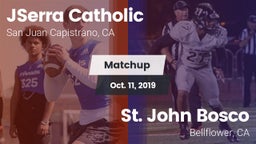 Matchup: JSerra Catholic vs. St. John Bosco  2019
