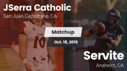 Matchup: JSerra Catholic vs. Servite 2019