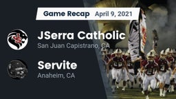 Recap: JSerra Catholic  vs. Servite 2021