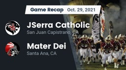 Recap: JSerra Catholic  vs. Mater Dei  2021