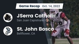 Recap: JSerra Catholic  vs. St. John Bosco  2022